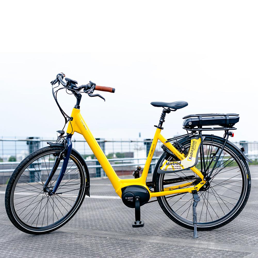 E-Bike Mietrad der Radstation MS